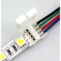 Clema+cablu conector banda LED RGB