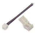 Clema+cablu conector banda LED RGB