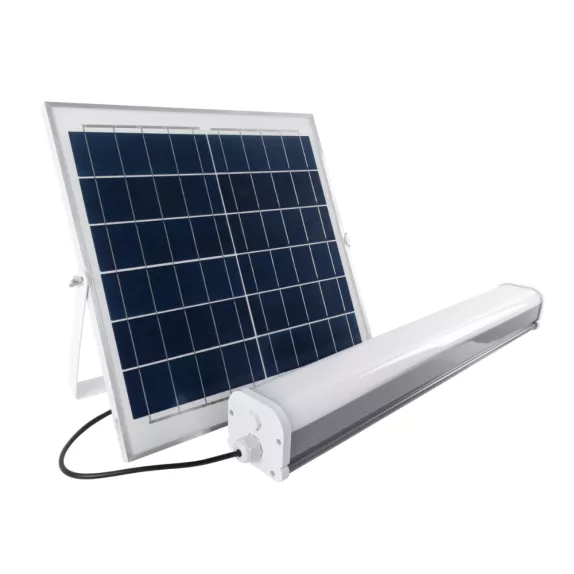 Corp liniar led cu panou solar 6V/15W 600X72X68mm - 60W