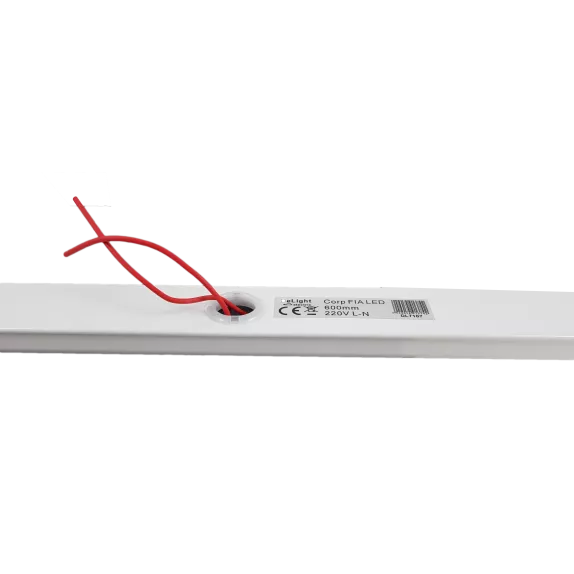 Corp Neon Fia 2x18W (18W=36W) - Pentru Tub LED 120 cm ALIMENTARE LA UN CAPAT