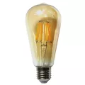 Bec Vintage LED Filament Amber E27/4W/480LM/2500K ST64 Tip Edison