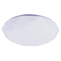 Plafoniera LED model Diamant, cu efect sclipire, Ø390, 24W, 6400K