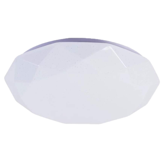 Plafoniera LED model Diamant, cu efect sclipire, Ø390, 24W, 6400K