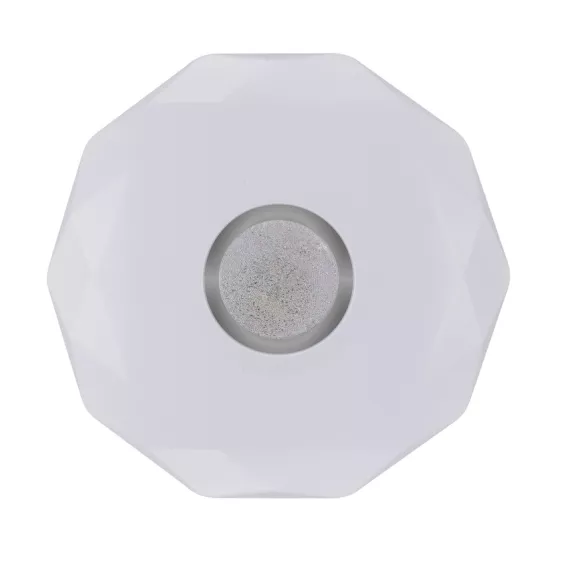 Plafoniera LED diamant cu inel decorativ, Ø400, 24W, 1680Lm, 6500K
