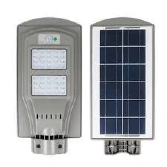 Lampa solara stradala cu Panou Solar Integrat si telecomanda - 60W/6500k/7200lm