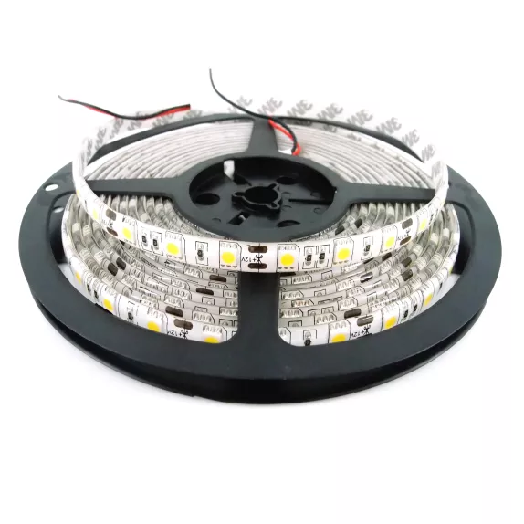 Banda LED 12V 60Led/m, 14.4W/M Ip65 R5050, lumina rece - rola 5m