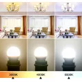 Bec LED 3 culori lumina (lumina rece, neutra, calda), model glob A60, 12W=100W, 1080Lm