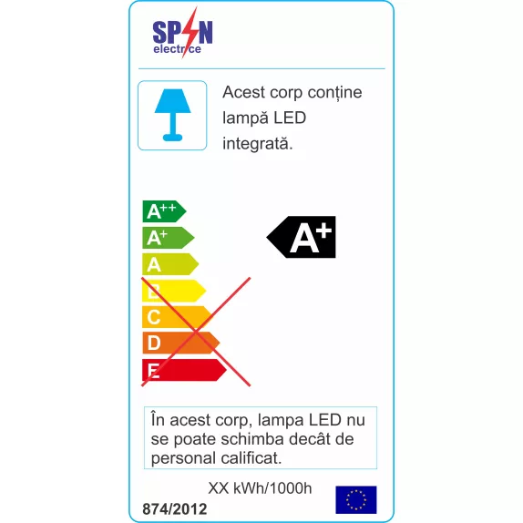 Corp LED liniar arhitectural, RGB, 9W, 500mm