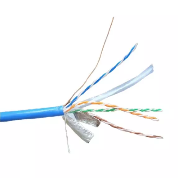 Cablu cupru FTP albastru cat 6 (305M)