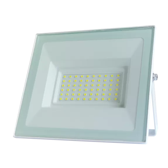 Proiector Led SMD Galaxy Alb, 50W=100W, 6400K, lumina rece 178x150x28