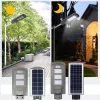 Lampa solara stradala cu Panou Solar Integrat si telecomanda - 30W/6500k/3600lm