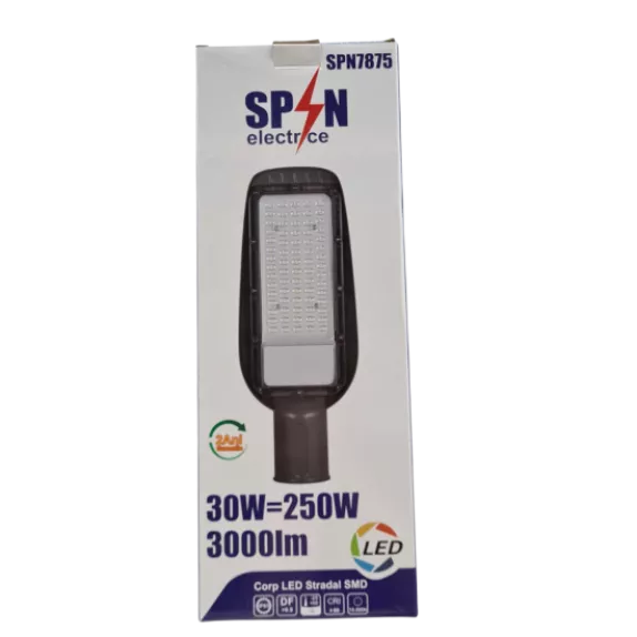 Corp Stradal Led Smd 30W=250W, 3000Lm